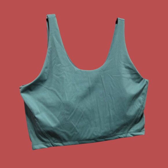 Arizona - Women's Juniors U Neck Sleeveless Active Tank Top - Green -Extra Large - Picture 14 of 15